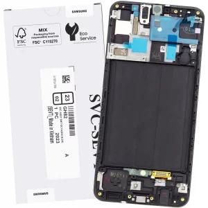Display Schermo Samsung A50 SM-A505 Service Pack con frame