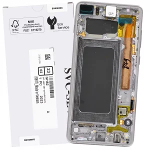 Display Schermo Samsung S10 Plus SM-G975 Service Pack con frame