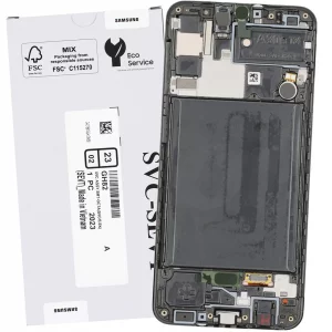 Display Schermo Samsung A30s SM-A307 Service Pack con frame