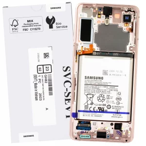 Display Schermo Samsung S21 PLUS SM-G996 Service Pack con frame